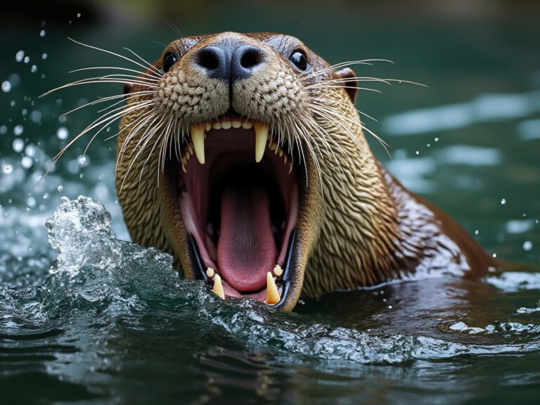 オオカワウソとは？アマゾンの「川の巨獣」の生態を解説