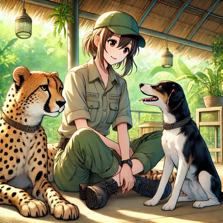 チーターの相棒はなぜ犬？動物園で育まれる異種の友情