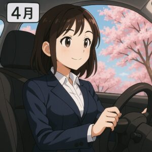 新社会人ドライバーが4月に気をつけたい交通事故対策7つのポイント