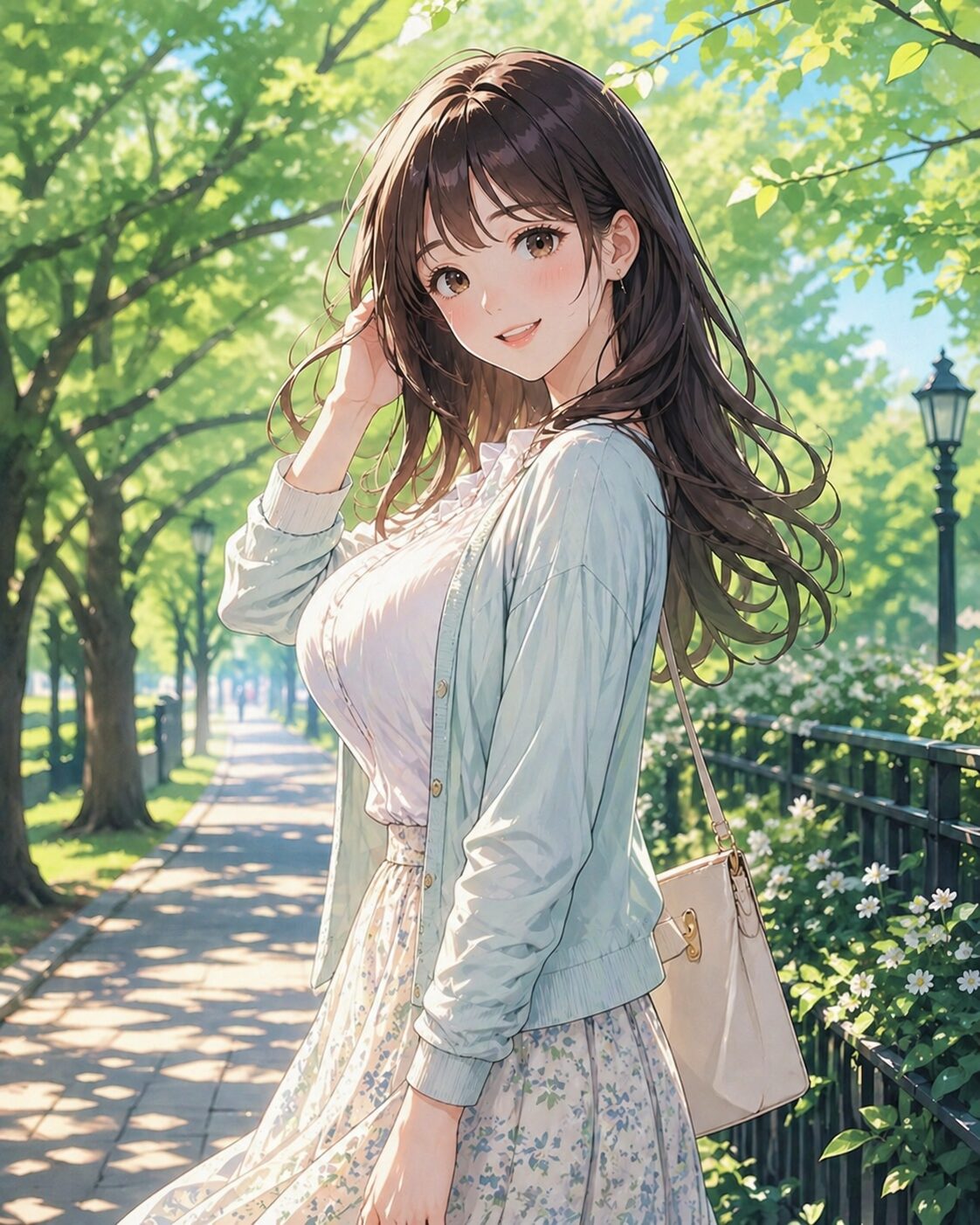 5月病セルフケアで前向きに新生活を歩む女性のイメージ｜新生活組のためのGW明け処方箋