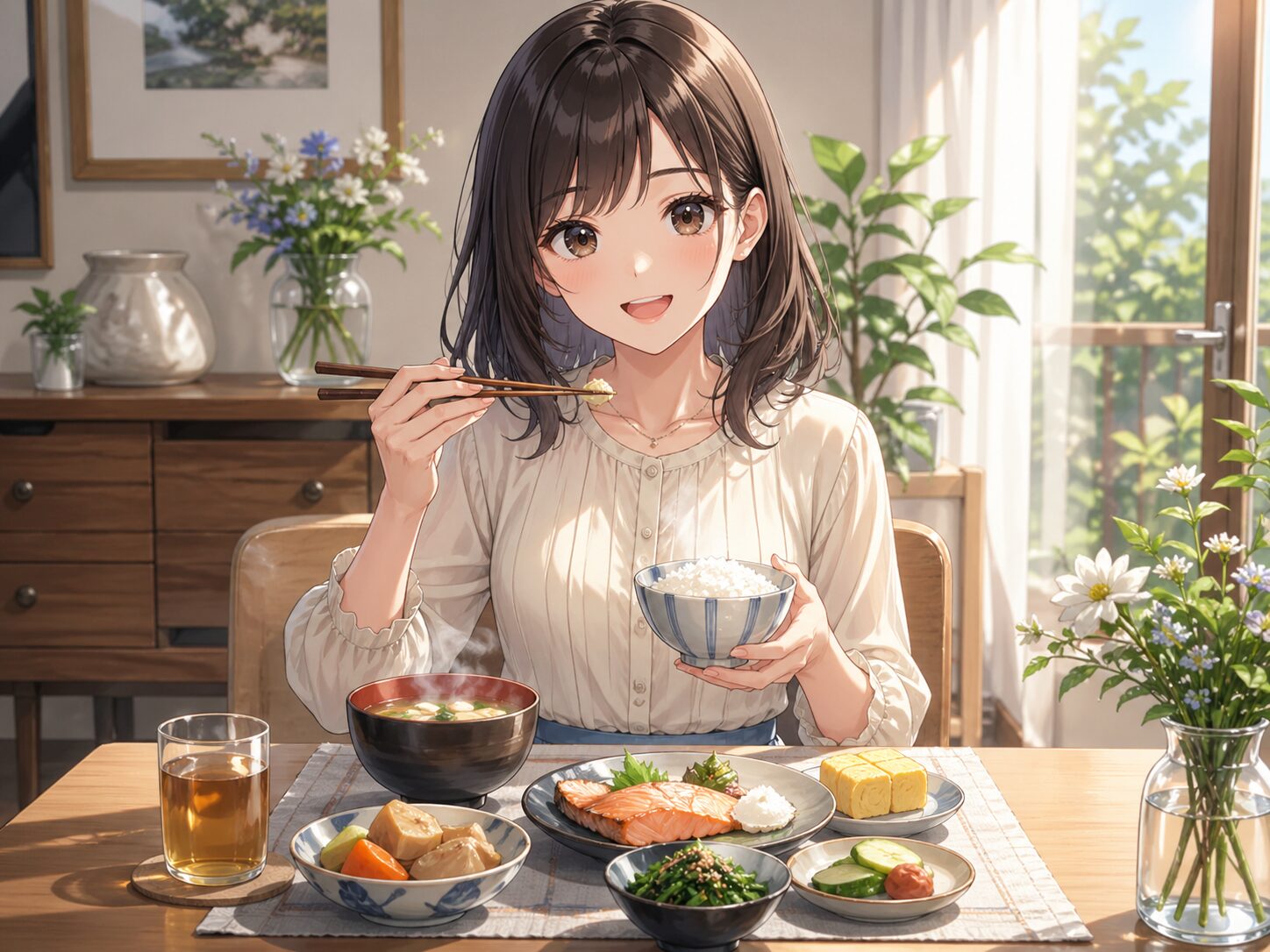 5月病セルフケアの食事改善｜納豆・焼き魚・味噌汁の和定食で自律神経を整える