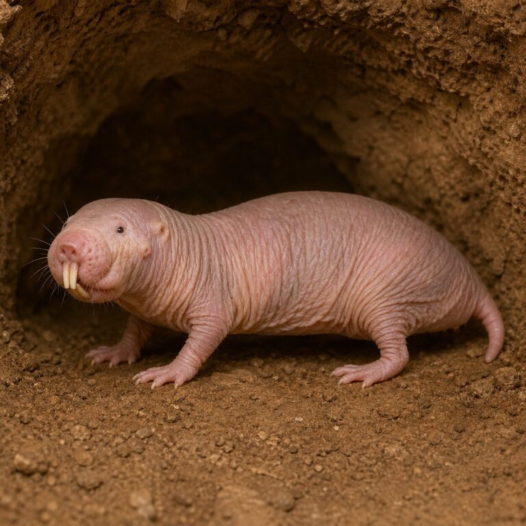 【衝撃】ハダカデバネズミの驚異の生態｜がん知らずで30年生きる