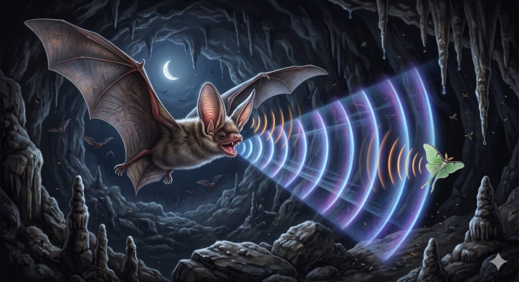 コウモリの秘密:空を飛ぶ唯一の哺乳類が持つ超能力とは? 3 Gemini Generated Image 9vuzh69vuzh69vuz