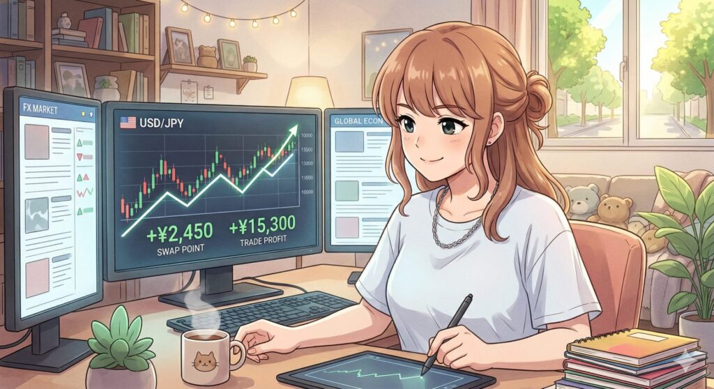 【2026年最新】FX初心者が失敗しないための完全ガイド|始め方・やり方をゼロから解説 10 Gemini Generated Image g92cvng92cvng92c