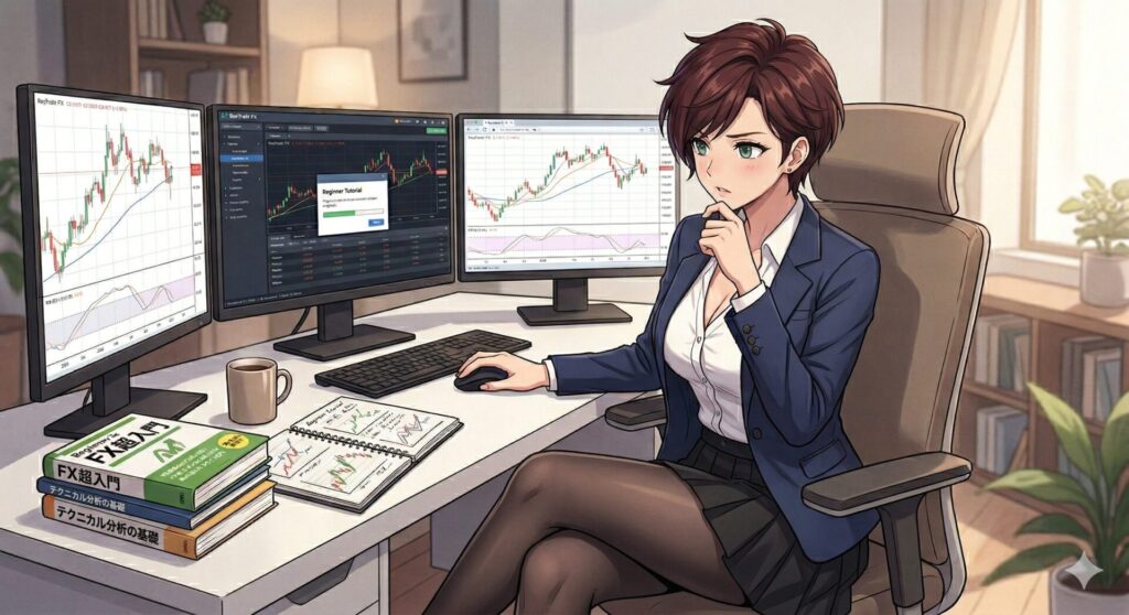 【2026年最新】FX初心者が失敗しないための完全ガイド|始め方・やり方をゼロから解説 12 Gemini Generated Image ihiu59ihiu59ihiu