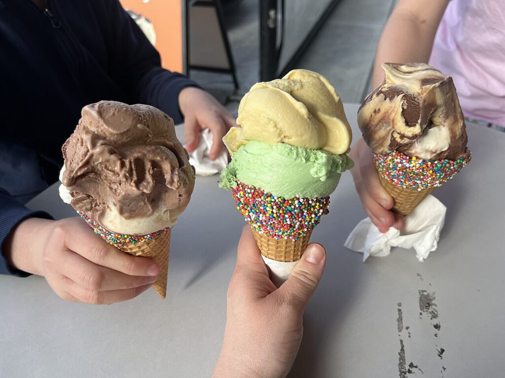 icecream cones