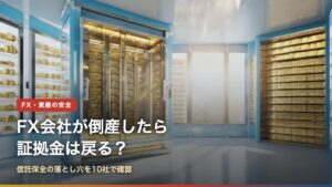 FX会社が倒産したら証拠金は戻る？信託保全の落とし穴を10社で確認