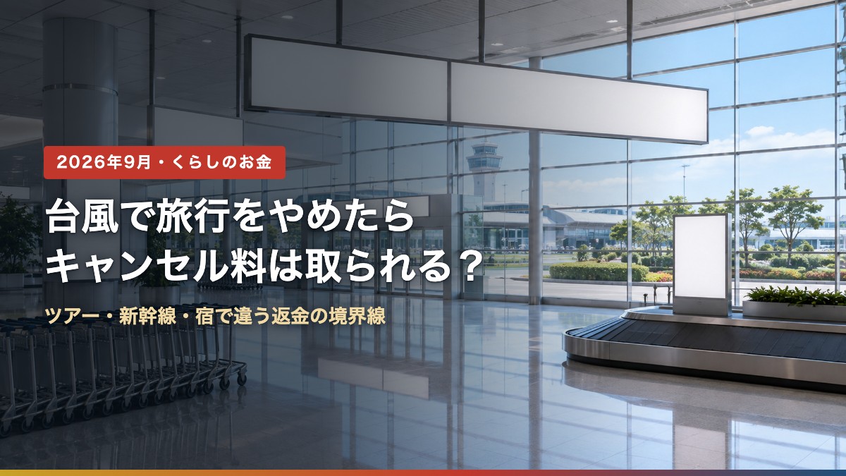 typhoon travel cancellation refund