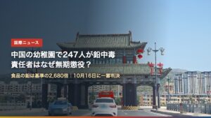 中国甘粛省天水市麦積区の渭河大橋（中国の幼稚園で247人が鉛中毒、責任者はなぜ無期懲役？）