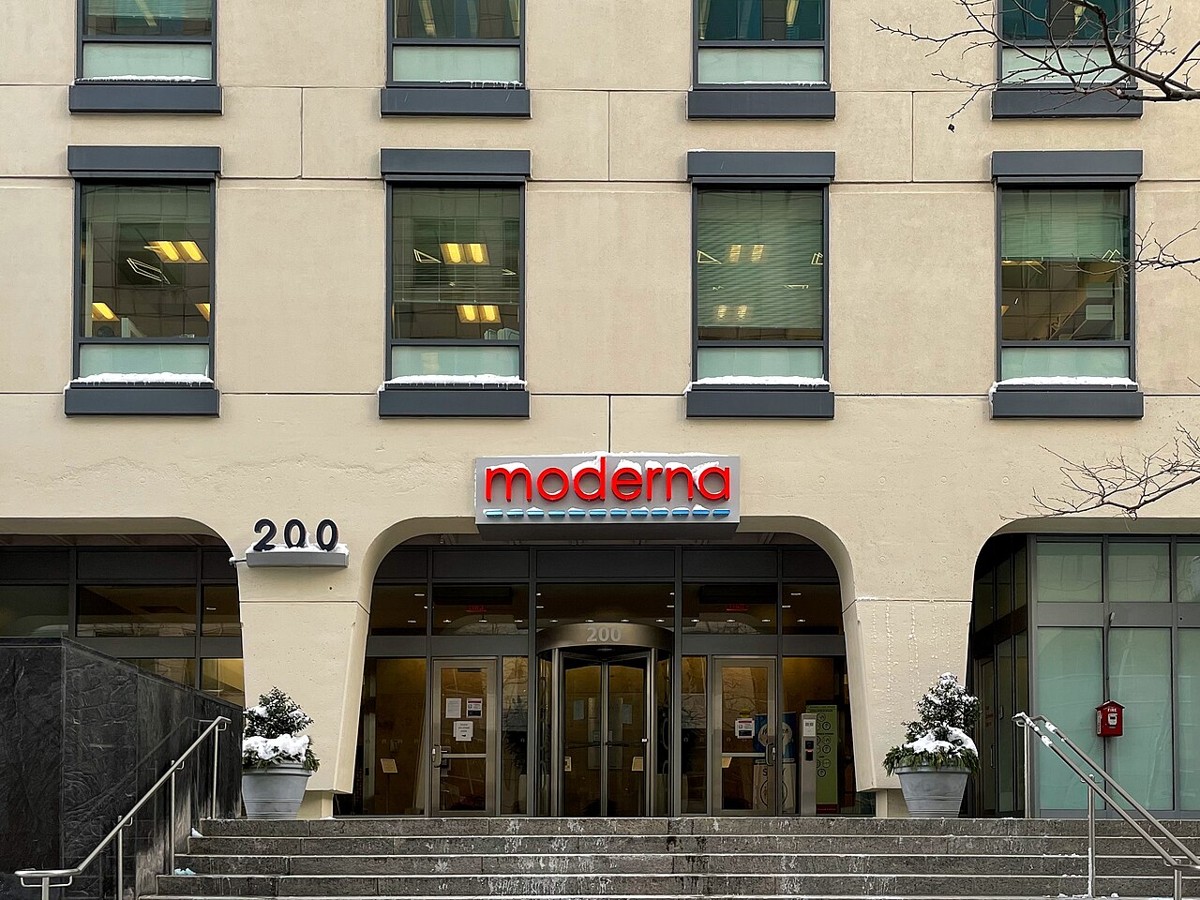 米マサチューセッツ州ケンブリッジのモデルナ本社
