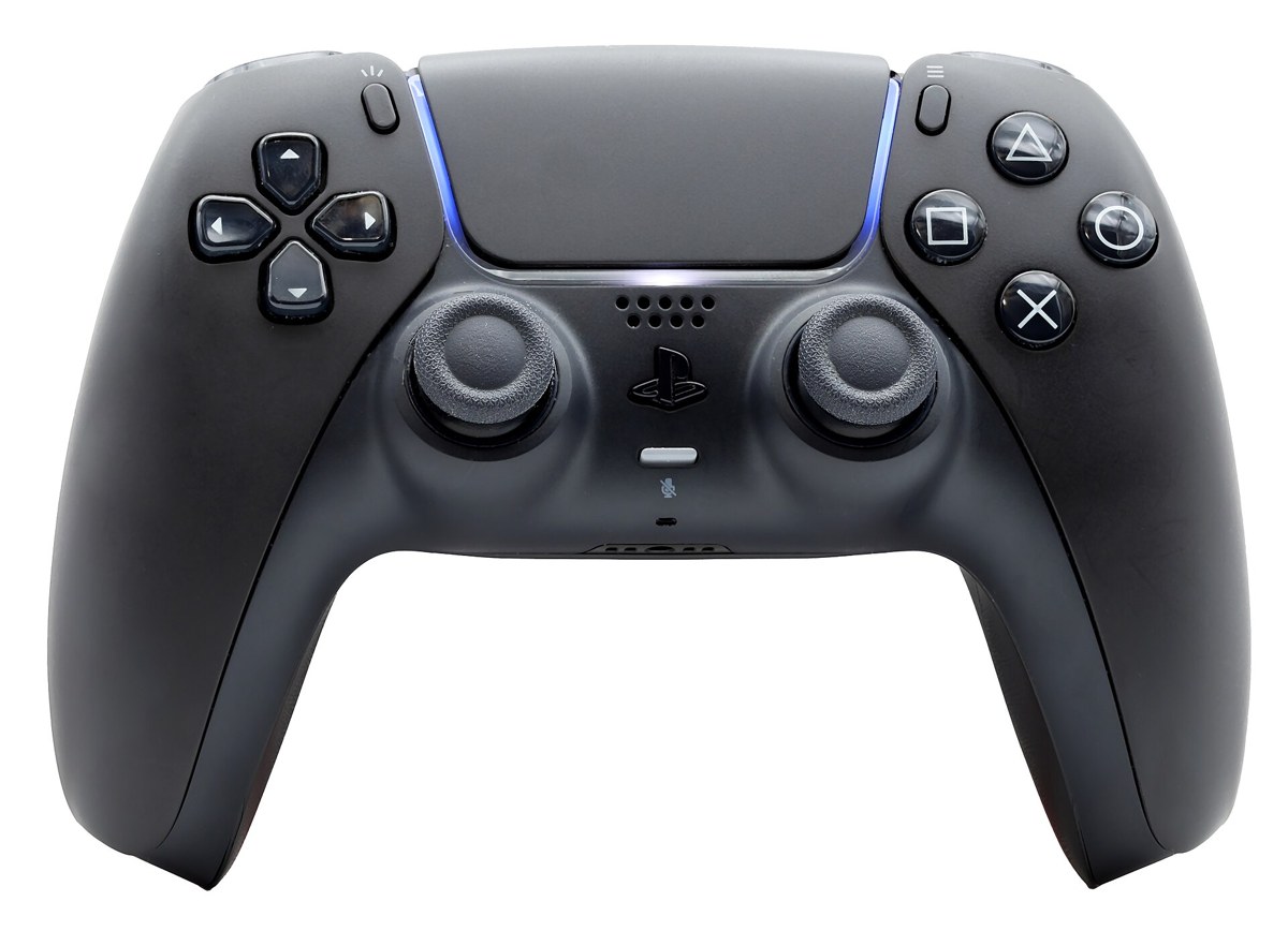 PS5用のワイヤレスコントローラー「DualSense」(ミッドナイト ブラック)